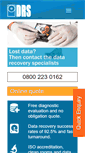 Mobile Screenshot of datarecoveryspecialists.co.uk